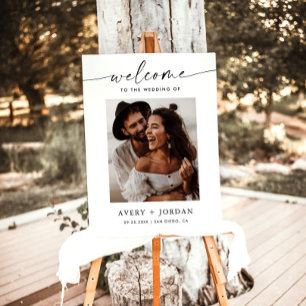 Wedding Welcome Sign Photo Wedding Welcome