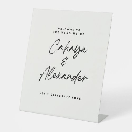 Wedding Welcome Signs Tabletop