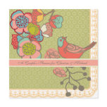 Wedding Whimsy Birds Couple's Shower Invitation