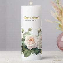 Wedding White & Soft Pink Rose Bouquet