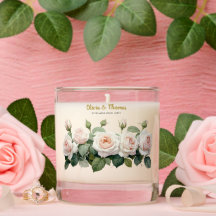 Wedding White & Soft Pink Rose Bouquet