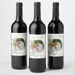 Wedding, Wine Bottle Labels, Custom, Wine Label