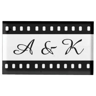 Wedding With A Movie Film Theme Holder