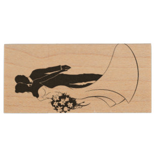 Wedding Wood Flash Drive