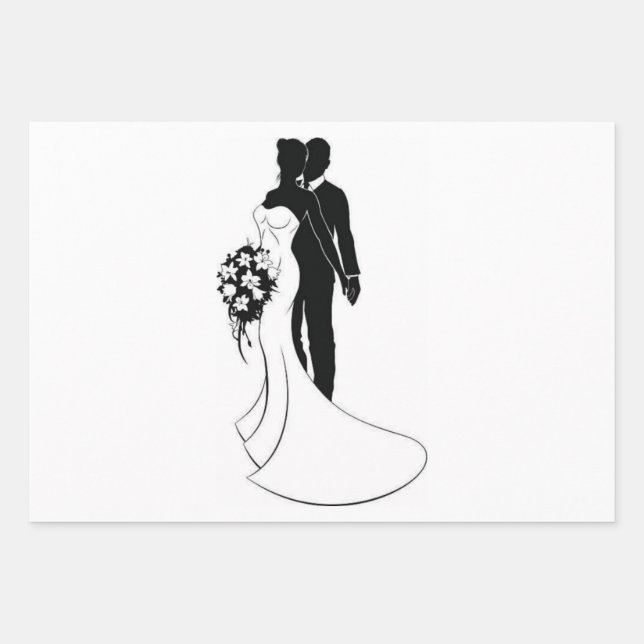 wedding wrapping paper (Front)