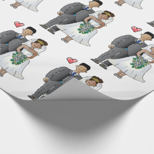 Wedding wrapping paper