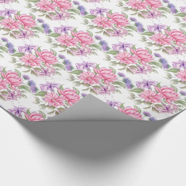 Wedding Wrapping Paper (Corner)