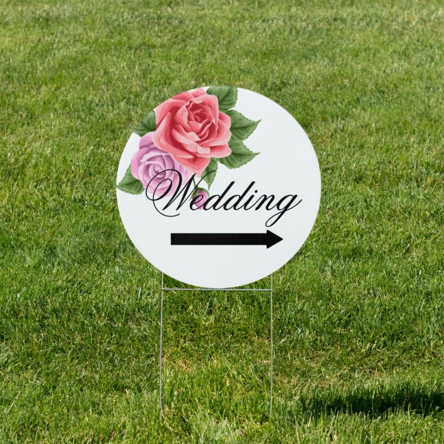 Wedding Yard Sign (Insitu)