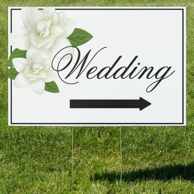 Wedding Yard Sign (Insitu)