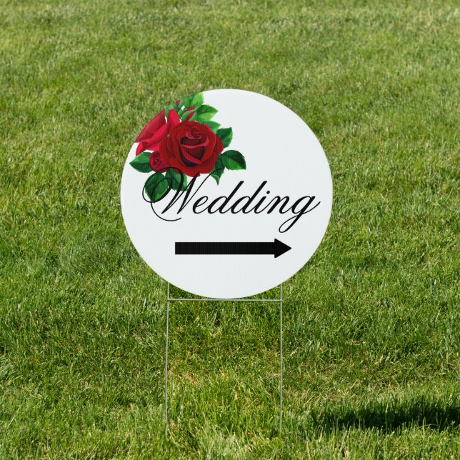 Wedding Yard Sign (Insitu)