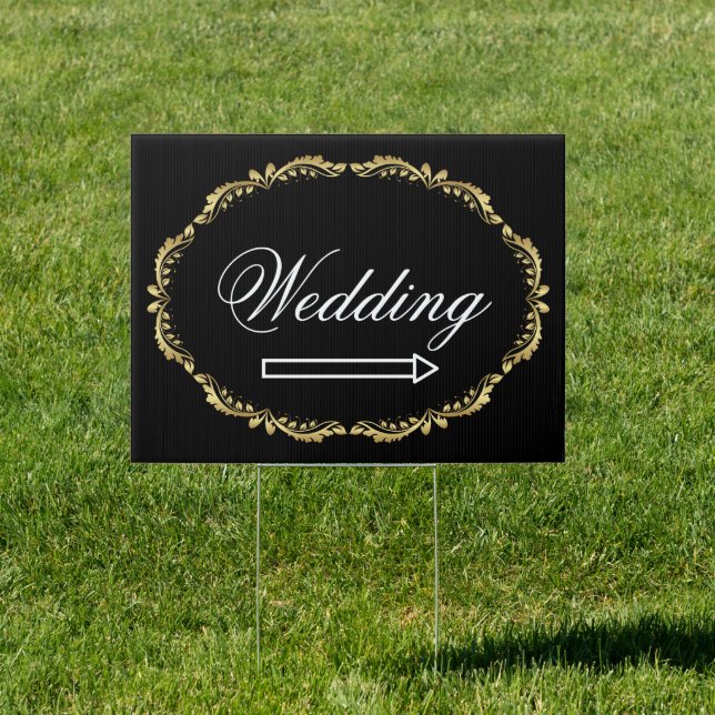 Wedding Yard Sign (Insitu)