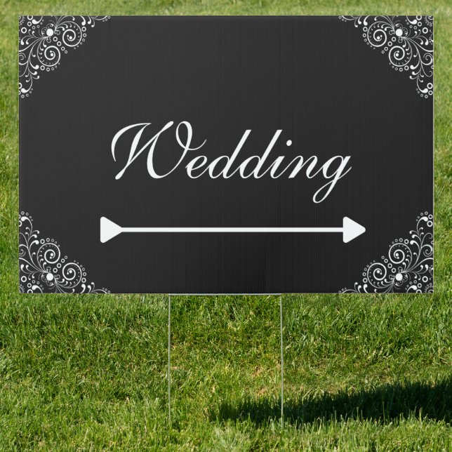 Wedding Yard Sign (Insitu)