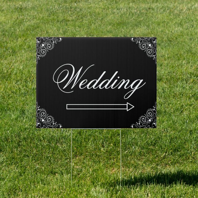 Wedding Yard Sign (Insitu)
