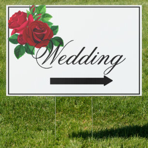 Wedding Yard Sign