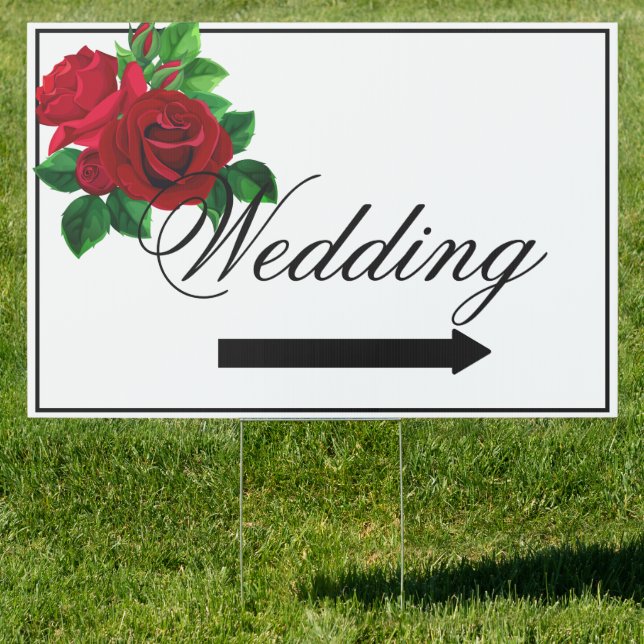 Wedding Yard Sign (Insitu)