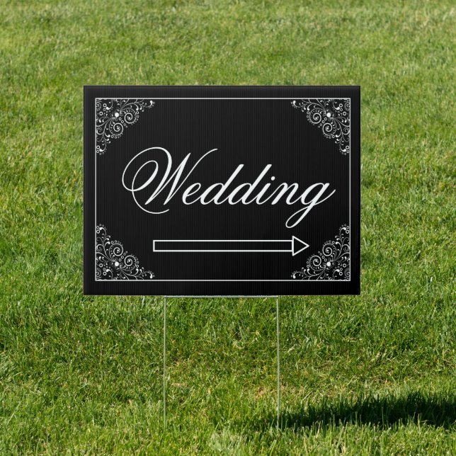 Wedding Yard Sign (Insitu)