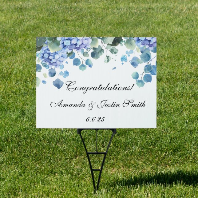 Wedding Yard Sign (Insitu)