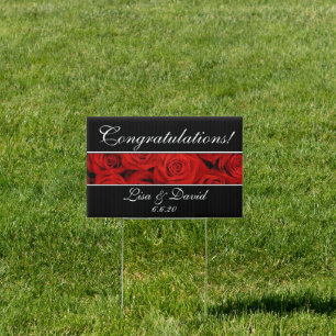 Wedding Yard Sign