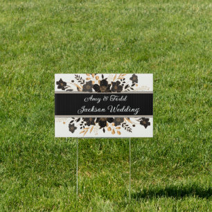 Wedding Yard Sign