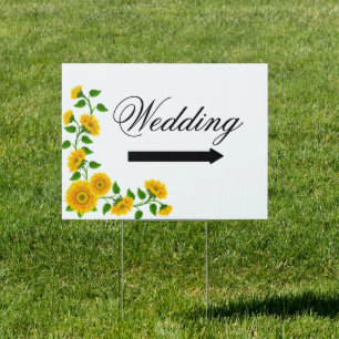 Wedding Yard Sign