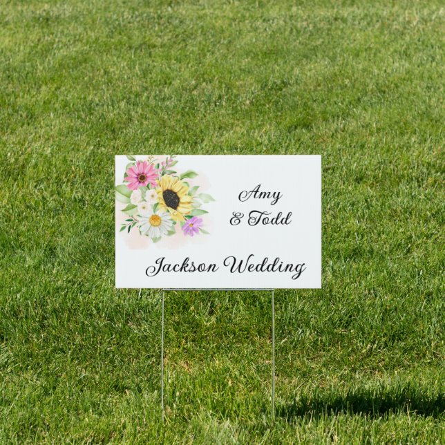 Wedding Yard Sign (Insitu)
