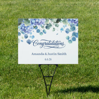 Wedding Yard Sign