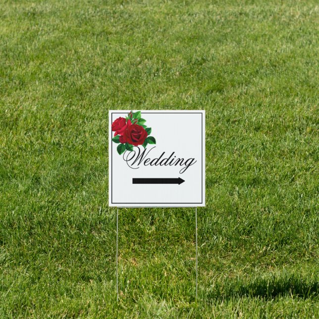 Wedding Yard Sign (Insitu)