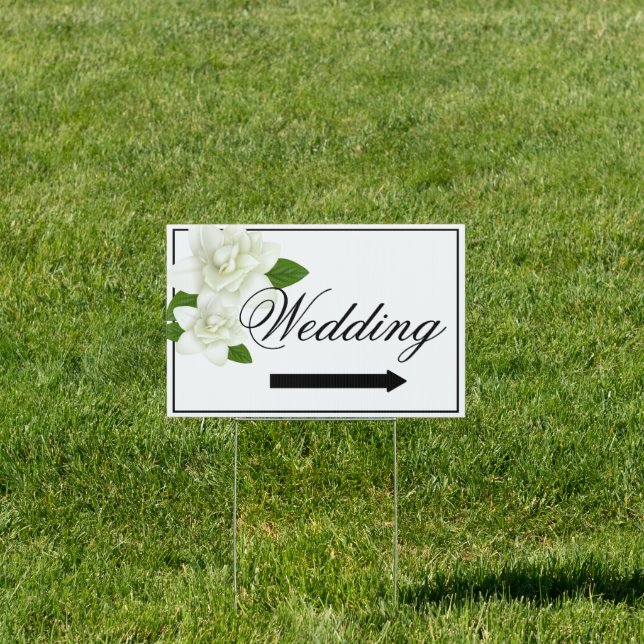 Wedding Yard Sign (Insitu)