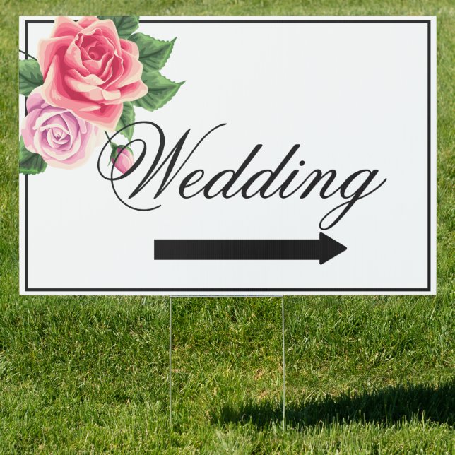 Wedding Yard Sign (Insitu)