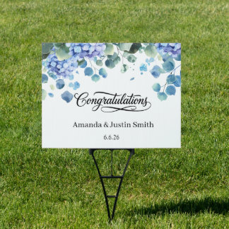 Wedding Yard Sign