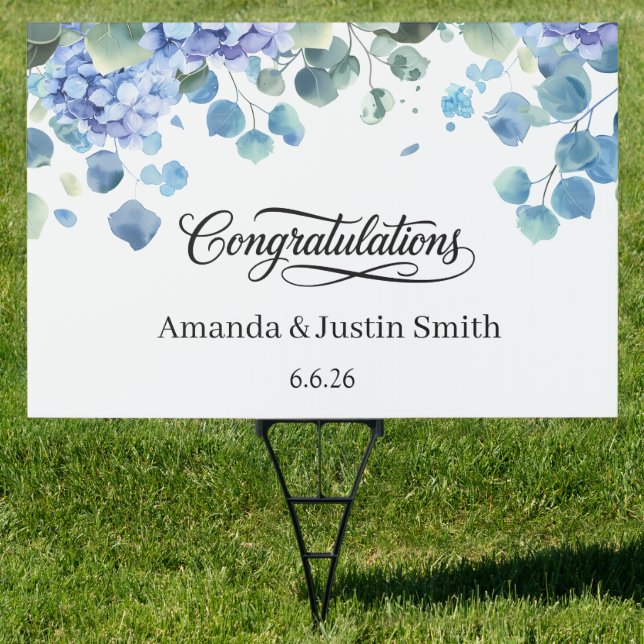 Wedding Yard Sign (Insitu)