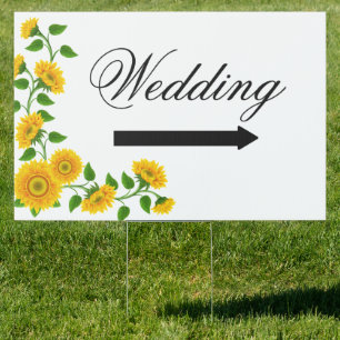 Wedding Yard Sign