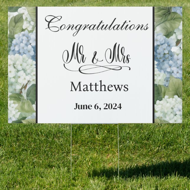 Wedding Yard Sign (Insitu)