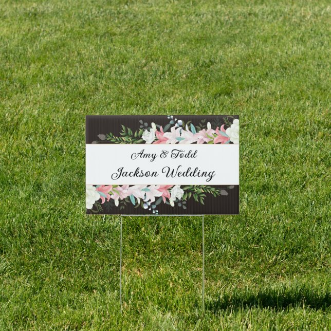 Wedding Yard Sign (Insitu)