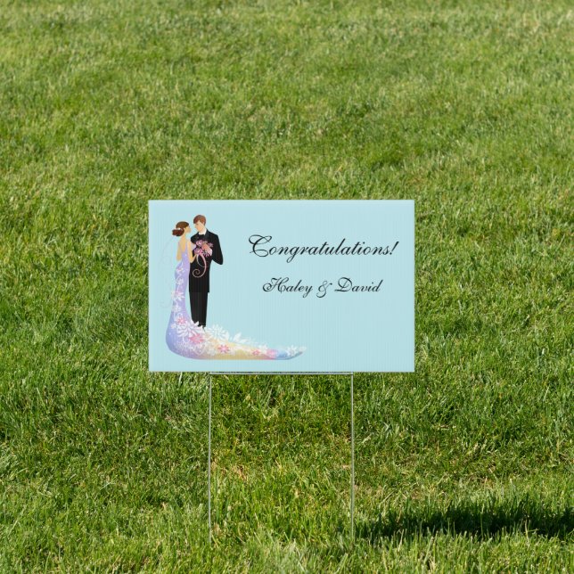 Wedding Yard Sign (Insitu)