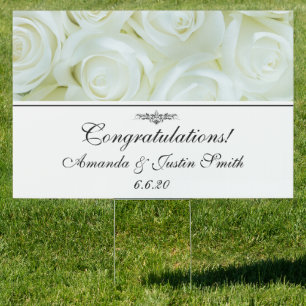 Wedding Yard Sign