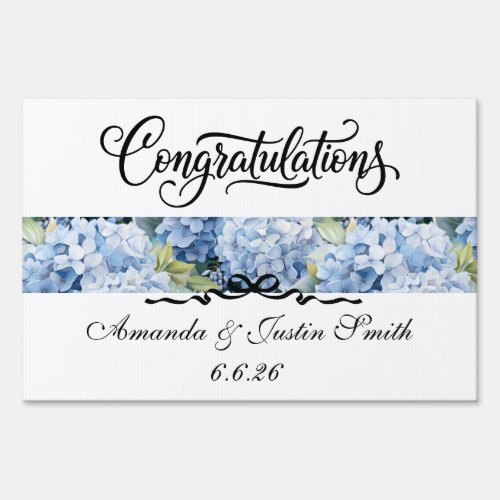 Wedding Yard Sign