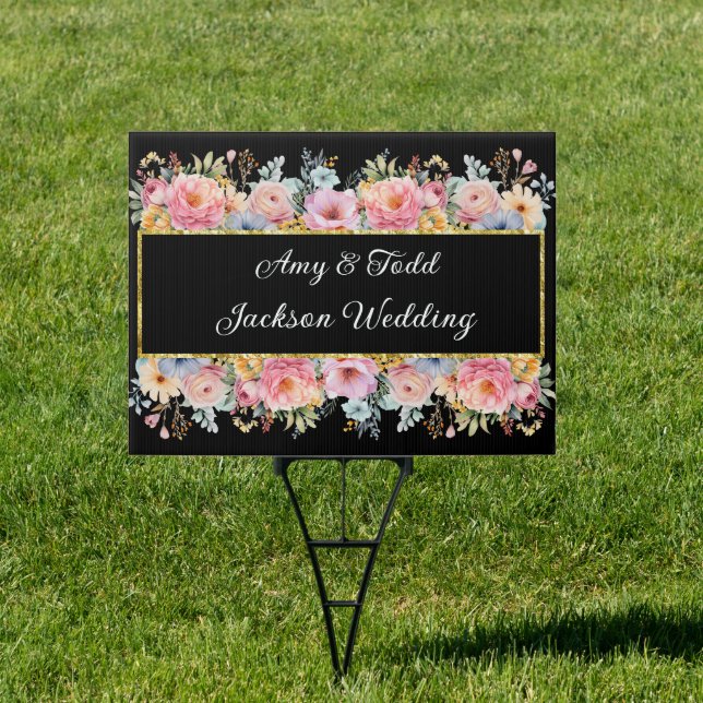 Wedding Yard Sign (Insitu)