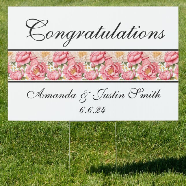 Wedding Yard Sign (Insitu)