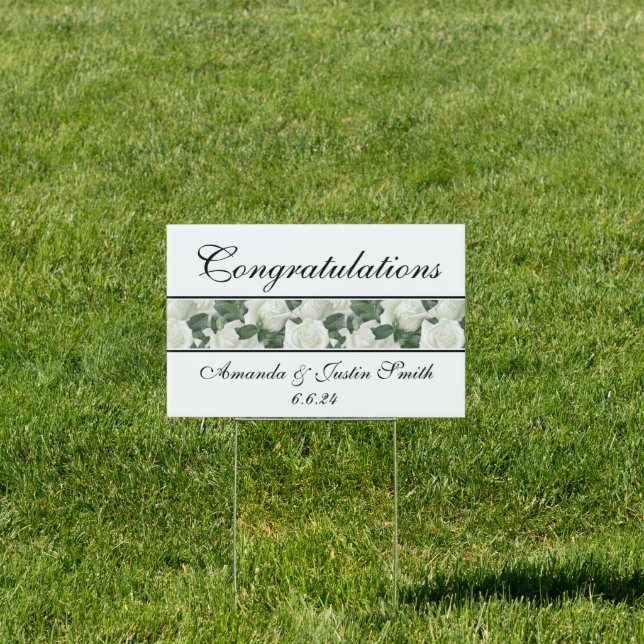Wedding Yard Sign (Insitu)