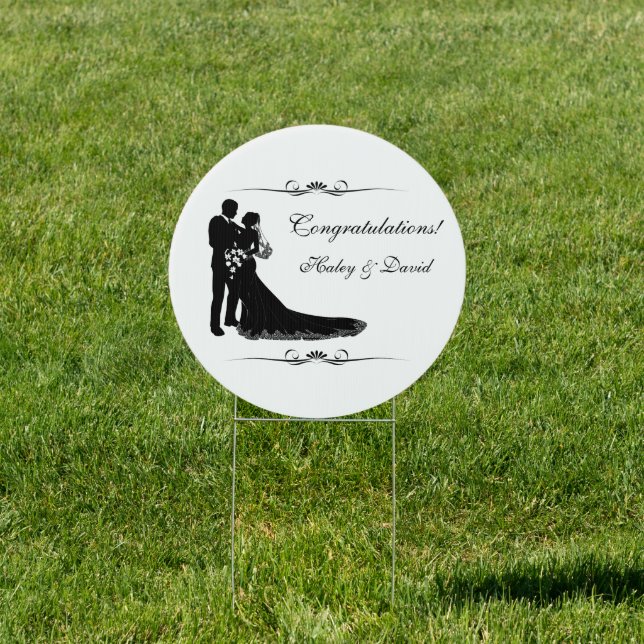Wedding Yard Sign (Insitu)