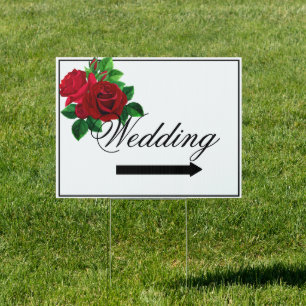 Wedding Yard Sign