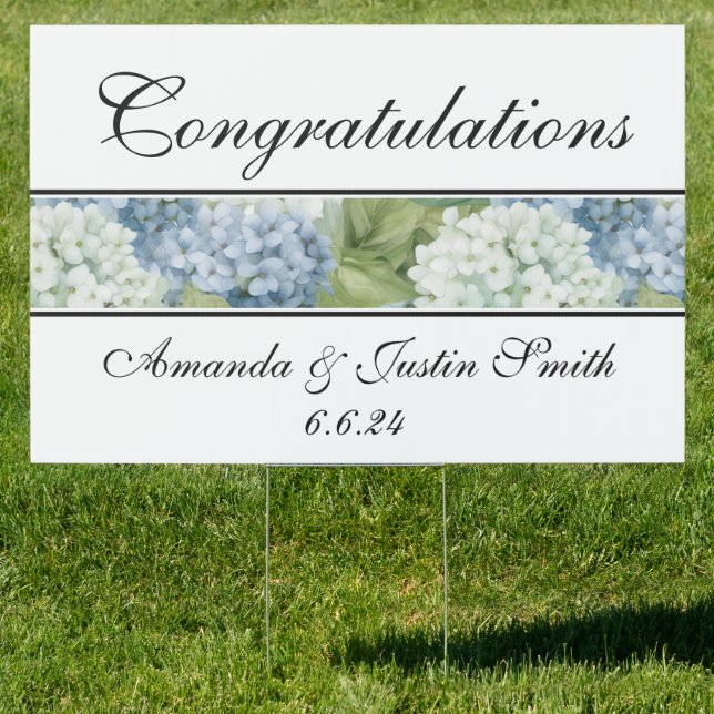Wedding Yard Sign (Insitu)
