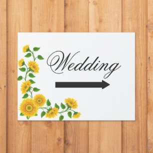 Wedding Yard Sign