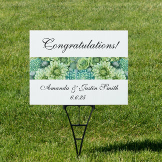 Wedding Yard Sign