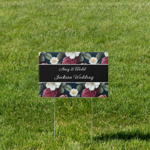 Wedding Yard Sign