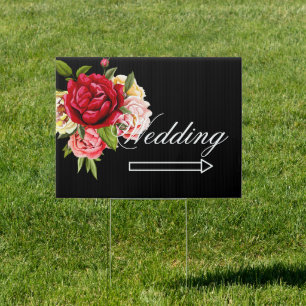 Wedding Yard Sign