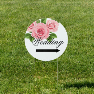 Wedding Yard Sign