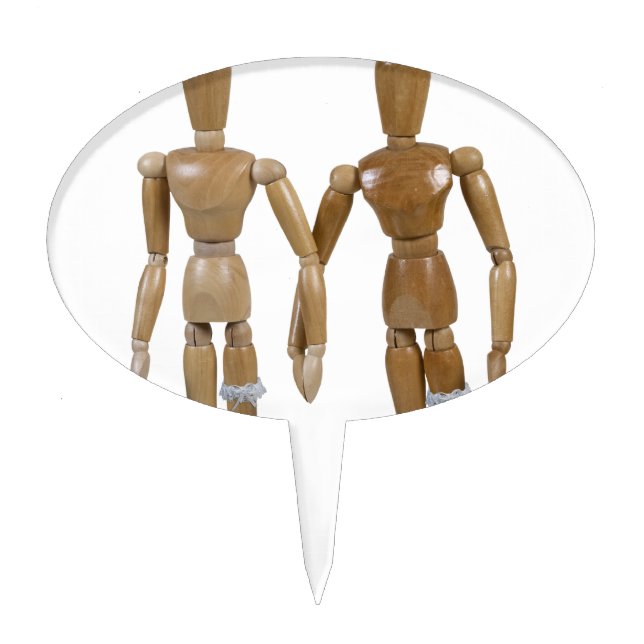 WeddingBrideBride121512.png Cake Topper (Front)