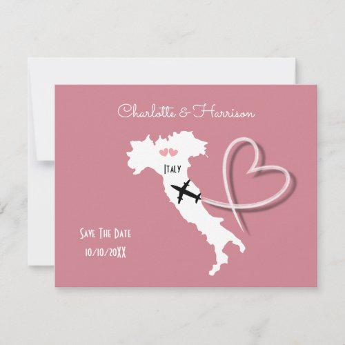 Weddings Destination Italy Save The Date
